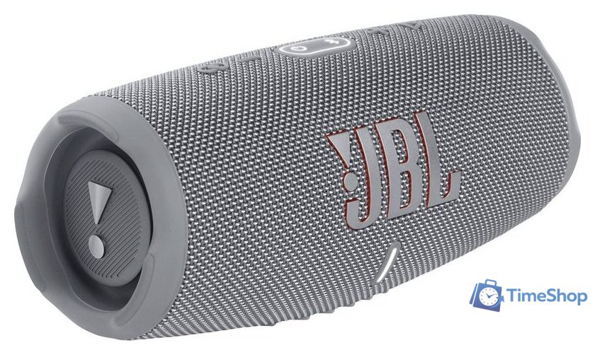 Беспроводная колонка JBL Charge 5 (серый) - Изображение №2 — Интернет-магазин Time-Shop