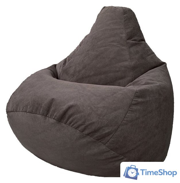 Кресло-мешок Flagman Груша Мега Г3.5-84 Verona 84 (Grey Brown) - Изображение №1 — Интернет-магазин Time-Shop