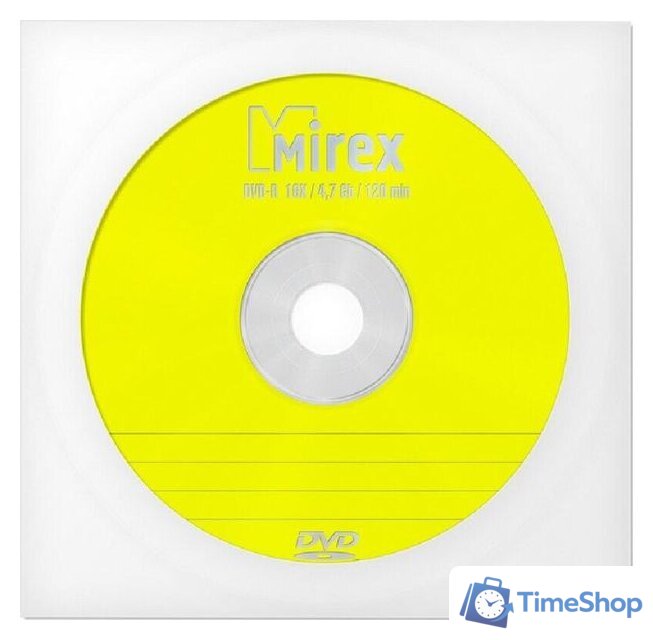 DVD-R диск Mirex 4.7Gb 16x UL130003A1C (1 шт.) - Изображение №1 — Интернет-магазин Time-Shop