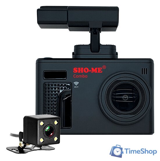 Видеорегистратор-радар детектор-GPS информатор (3в1) Sho-Me Combo Note WiFi DUO - Изображение №1 — Интернет-магазин Time-Shop