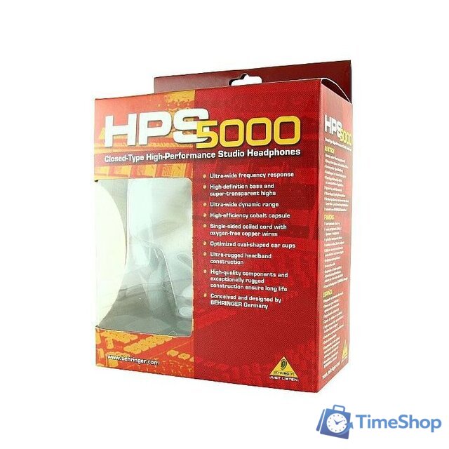 Наушники Behringer HPS5000 - Изображение №5 — Интернет-магазин Time-Shop