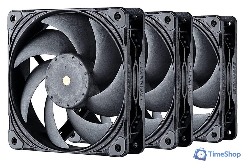 Комплект вентиляторов для корпуса Phanteks PH-F120T30_BG_3P - Изображение №1 — Интернет-магазин Time-Shop