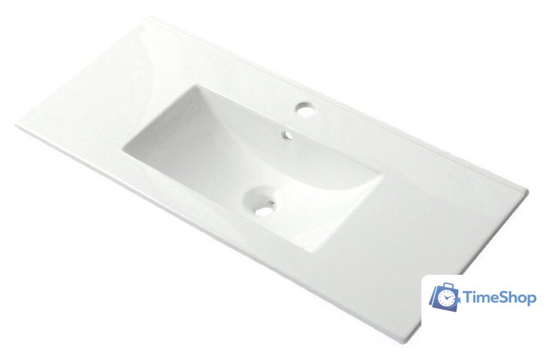  ЗОВ Тумба с умывальником Лира 100 L100MW0MTGVG-OL100 (тальк) - Изображение №3 — Интернет-магазин Time-Shop