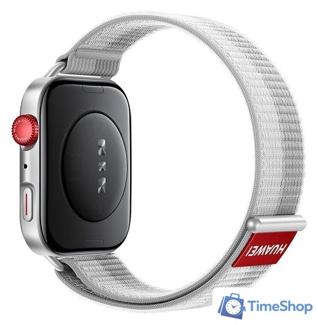 Умные часы Huawei Watch FIT 4 (серебристый, с серым нейлоновым ремешком, международная версия) - Изображение №5 — Интернет-магазин Time-Shop