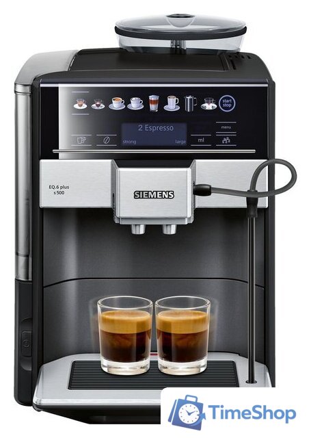 Кофемашина Siemens EQ.6 plus s500 TE655319RW - Изображение №1 — Интернет-магазин Time-Shop