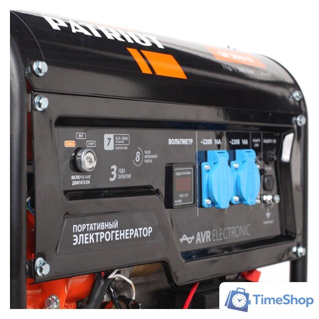 Бензиновый генератор Patriot GP 3810LE - Изображение №2 — Интернет-магазин Time-Shop