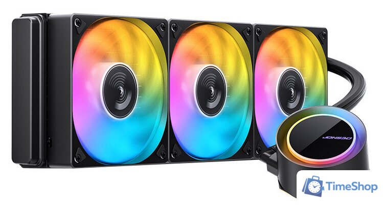 Система жидкостного охлаждения для процессора Jonsbo TG-360 (черный) - Изображение №1 — Интернет-магазин Time-Shop