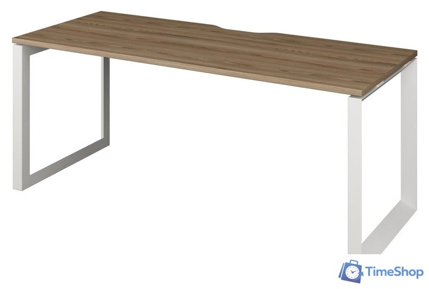 Стол Программа Техно Аргентум-МП НТМП.О-180 (дуб сафари/белый) - Изображение №1 — Интернет-магазин Time-Shop
