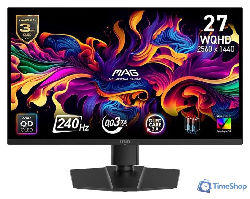 Монитор MSI MAG 271QP QD-OLED X24 - Изображение №1 — Интернет-магазин Time-Shop