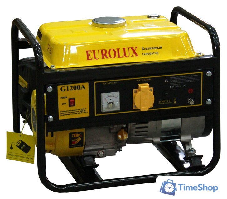 Бензиновый генератор Eurolux G1200A - Изображение №1 — Интернет-магазин Time-Shop