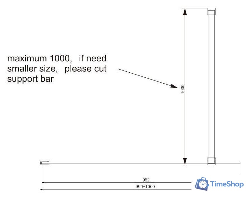 Душевая стенка Ambassador Set 15031110-ST8 - Изображение №15 — Интернет-магазин Time-Shop