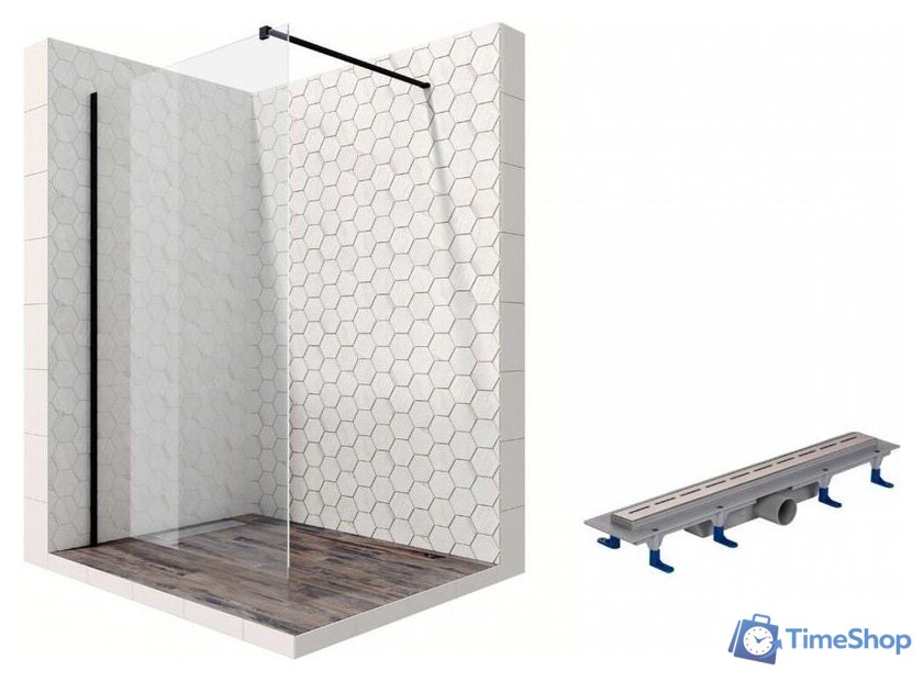 Душевая стенка Ambassador Set 15031110-ST8 - Изображение №1 — Интернет-магазин Time-Shop