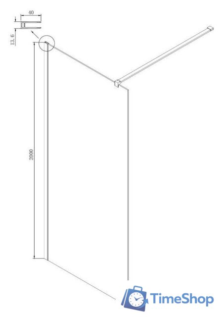 Душевая стенка Ambassador Set 15031110-ST8 - Изображение №14 — Интернет-магазин Time-Shop