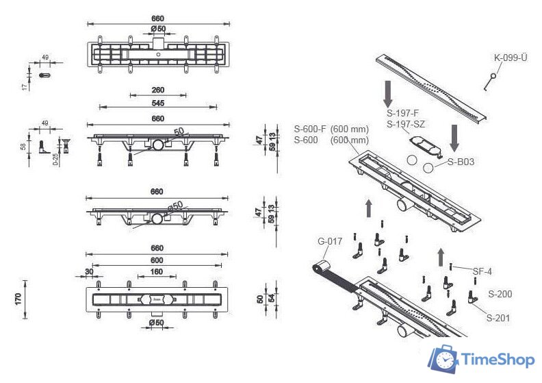 Душевая стенка Ambassador Set 15031110-ST8 - Изображение №13 — Интернет-магазин Time-Shop