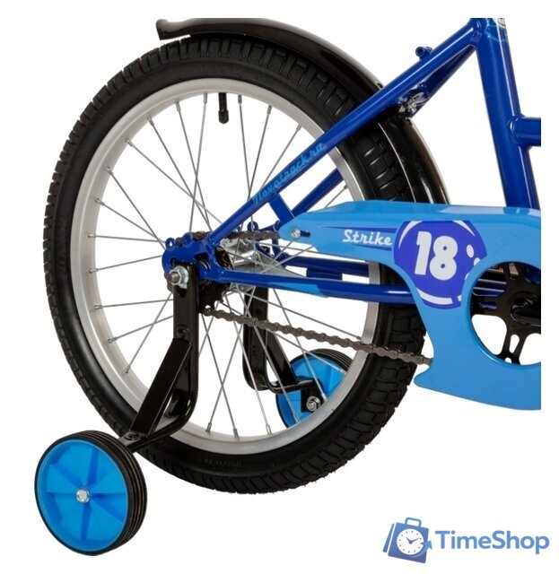 Детский велосипед Novatrack Strike 18 2022 183STRIKE.BL22 (синий) - Изображение №6 — Интернет-магазин Time-Shop