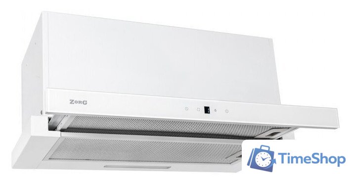 Кухонная вытяжка ZorG Turbo 1260 60 S-GC (белый) - Изображение №1 — Интернет-магазин Time-Shop