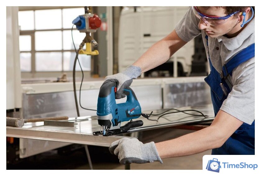 Электролобзик Bosch GST 90 BE Professional (060158F001) - Изображение №7 — Интернет-магазин Time-Shop