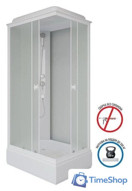 Душевая кабина Niagara Promo P120/90/26Q/MT 120x90x215 - Изображение №3 — Интернет-магазин Time-Shop