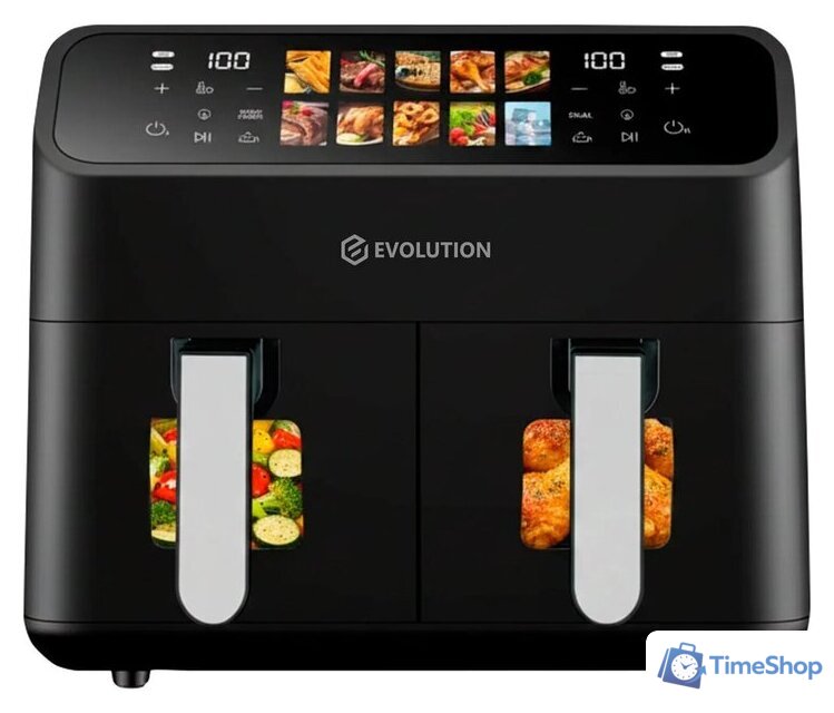 Аэрогриль (аэрофритюрница) Evolution AIRO 9800ТW Dual - Изображение №1 — Интернет-магазин Time-Shop