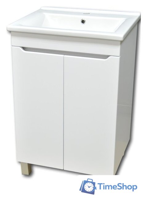  Гамма Тумба 23оф8-У 55 с умывальником Атриа-9055 - Изображение №1 — Интернет-магазин Time-Shop