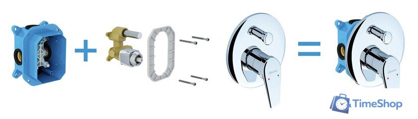 Скрытый механизм Ravak R-box RB 070.50 [X070052] - Изображение №3 — Интернет-магазин Time-Shop