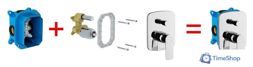 Скрытый механизм Ravak R-box RB 070.50 [X070052] - Изображение №6 — Интернет-магазин Time-Shop