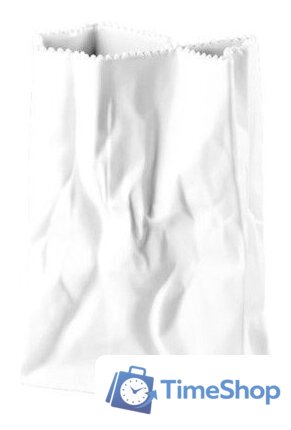 Ваза Rosenthal Bag White-Mat 14146-100102-29428 - Изображение №1 — Интернет-магазин Time-Shop