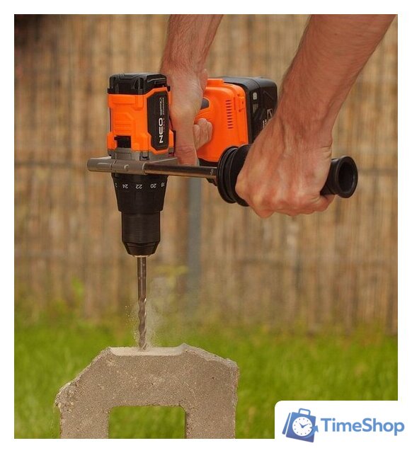 Ударная дрель-шуруповерт NEO 04-616 (без АКБ) - Изображение №18 — Интернет-магазин Time-Shop