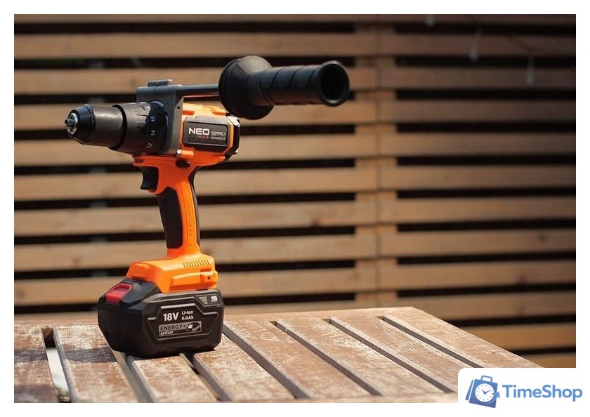 Ударная дрель-шуруповерт NEO 04-616 (без АКБ) - Изображение №23 — Интернет-магазин Time-Shop