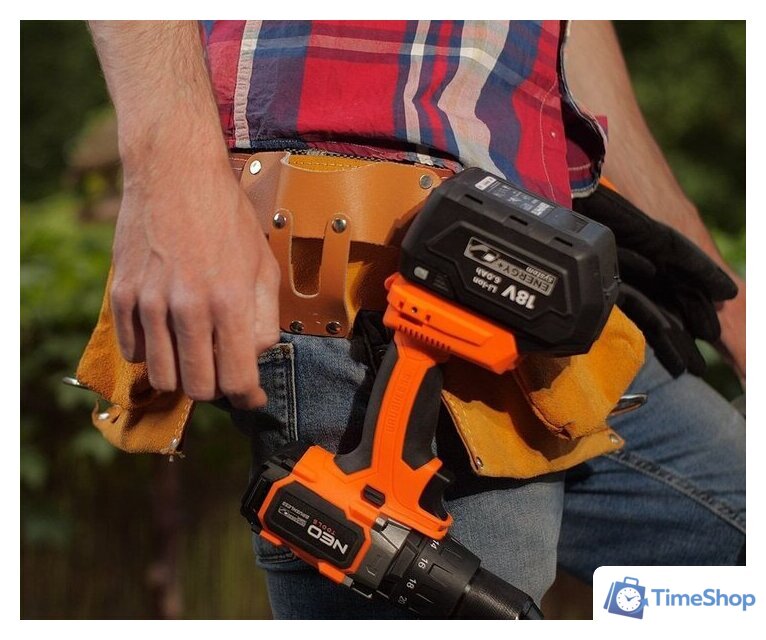 Ударная дрель-шуруповерт NEO 04-616 (без АКБ) - Изображение №16 — Интернет-магазин Time-Shop