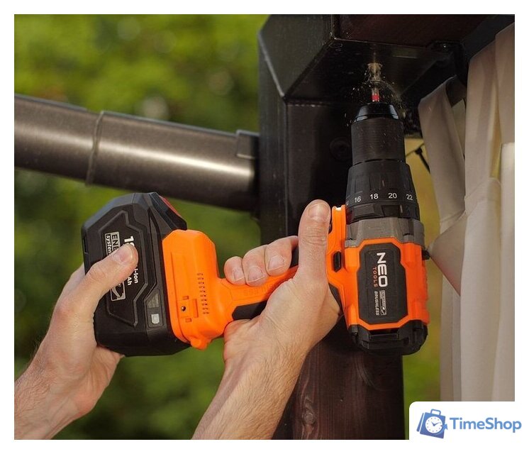 Ударная дрель-шуруповерт NEO 04-616 (без АКБ) - Изображение №13 — Интернет-магазин Time-Shop