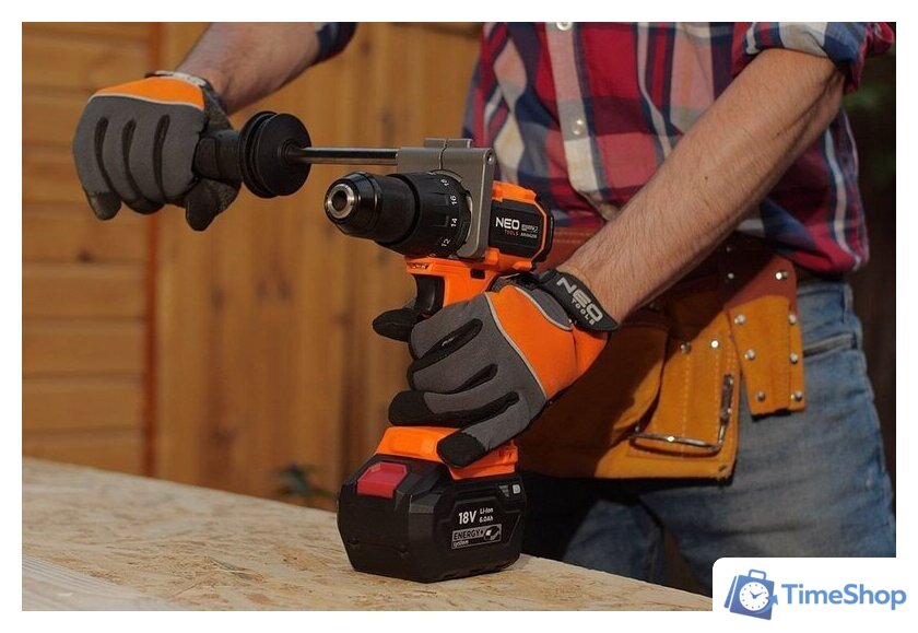 Ударная дрель-шуруповерт NEO 04-616 (без АКБ) - Изображение №12 — Интернет-магазин Time-Shop