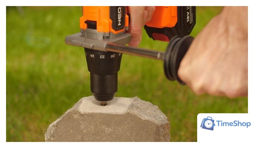 Ударная дрель-шуруповерт NEO 04-616 (без АКБ) - Изображение №22 — Интернет-магазин Time-Shop