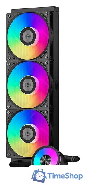 Система жидкостного охлаждения для процессора PCCooler DA360 Pro ARGB (черный) - Изображение №1 — Интернет-магазин Time-Shop