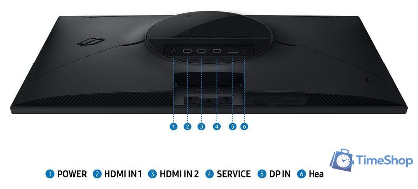 Игровой монитор Samsung Odyssey G5 LS27FG530EUXEN - Изображение №11 — Интернет-магазин Time-Shop