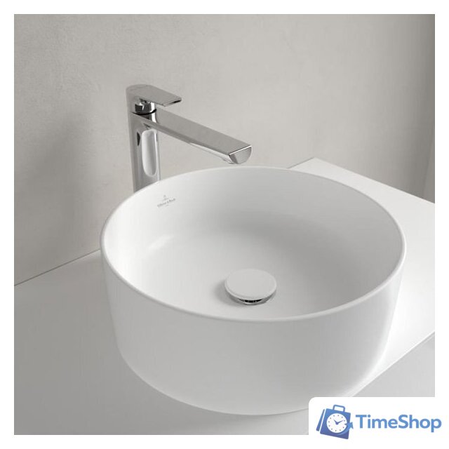 Умывальник Villeroy & Boch Collaro 4A1840RW - Изображение №7 — Интернет-магазин Time-Shop
