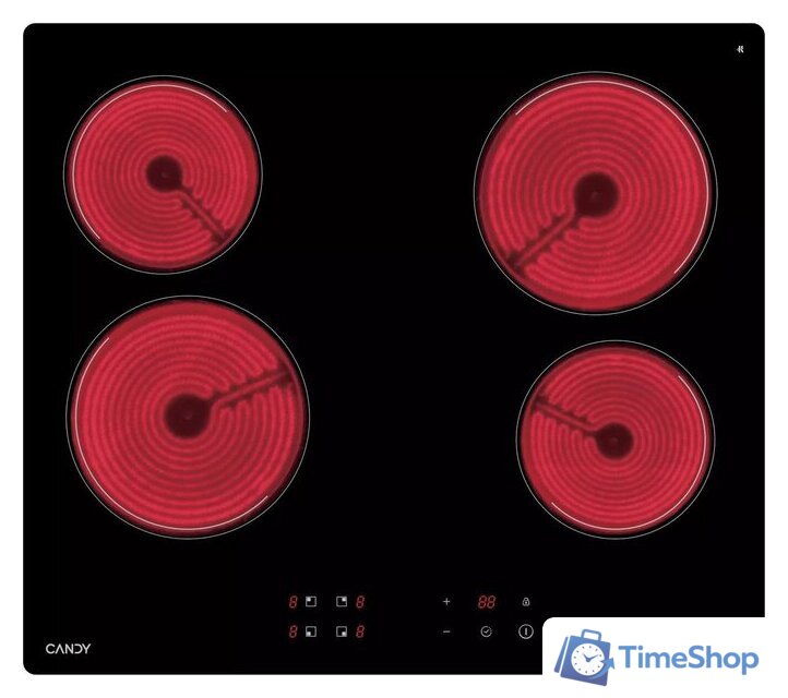 Варочная панель Candy CHXC64NB - Изображение №2 — Интернет-магазин Time-Shop