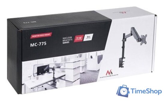Кронштейн для монитора Maclean MC-775 (черный) - Изображение №8 — Интернет-магазин Time-Shop
