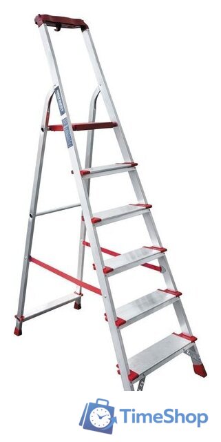Лестница-стремянка Новая высота NV 3118 (6 ступеней) - Изображение №2 — Интернет-магазин Time-Shop