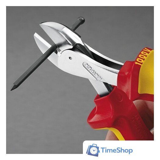 Кусачки боковые (бокорезы) Knipex 7306160 - Изображение №5 — Интернет-магазин Time-Shop