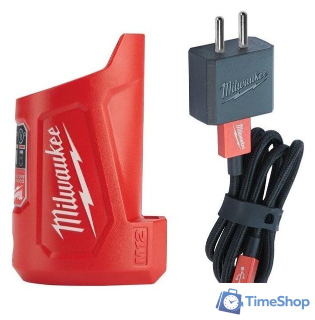 Зарядное устройство Milwaukee M12TC 4932459450 (12В) - Изображение №1 — Интернет-магазин Time-Shop