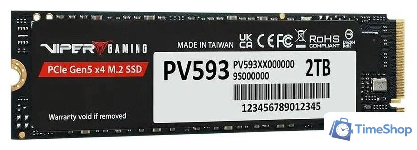 SSD Patriot Viper VP593 2TB PV593P2TBM28H - Изображение №6 — Интернет-магазин Time-Shop