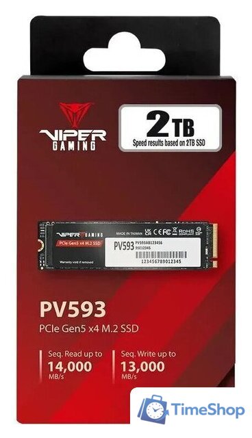 SSD Patriot Viper VP593 2TB PV593P2TBM28H - Изображение №8 — Интернет-магазин Time-Shop