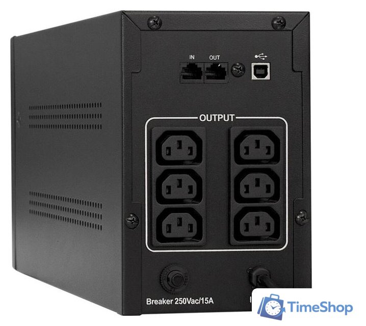 Источник бесперебойного питания ExeGate SpecialPro UNB-1000.LED.AVR.C13.RJ.USB - Изображение №2 — Интернет-магазин Time-Shop