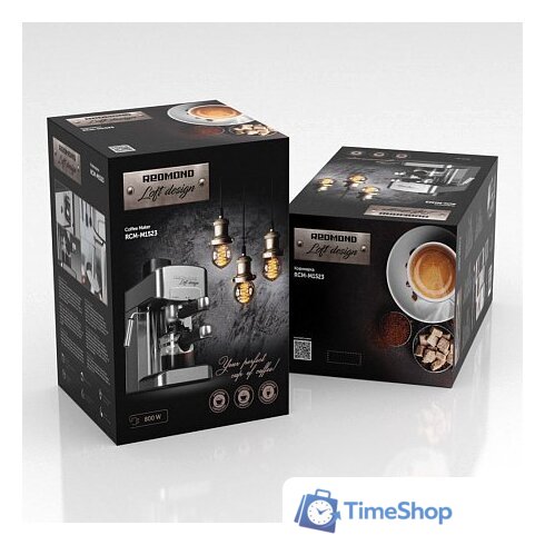 Рожковая кофеварка Redmond (Редмонд) RCM-M1523 - Изображение №9 — Интернет-магазин Time-Shop