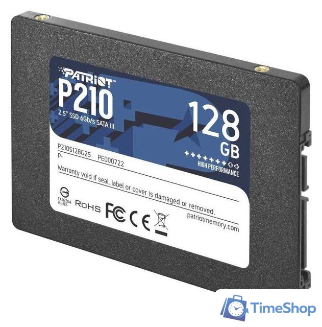 SSD Patriot P210 128GB P210S128G25 - Изображение №2 — Интернет-магазин Time-Shop