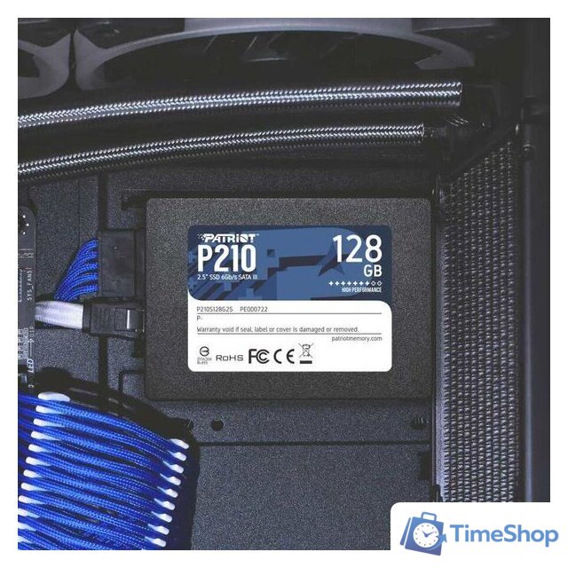 SSD Patriot P210 128GB P210S128G25 - Изображение №4 — Интернет-магазин Time-Shop