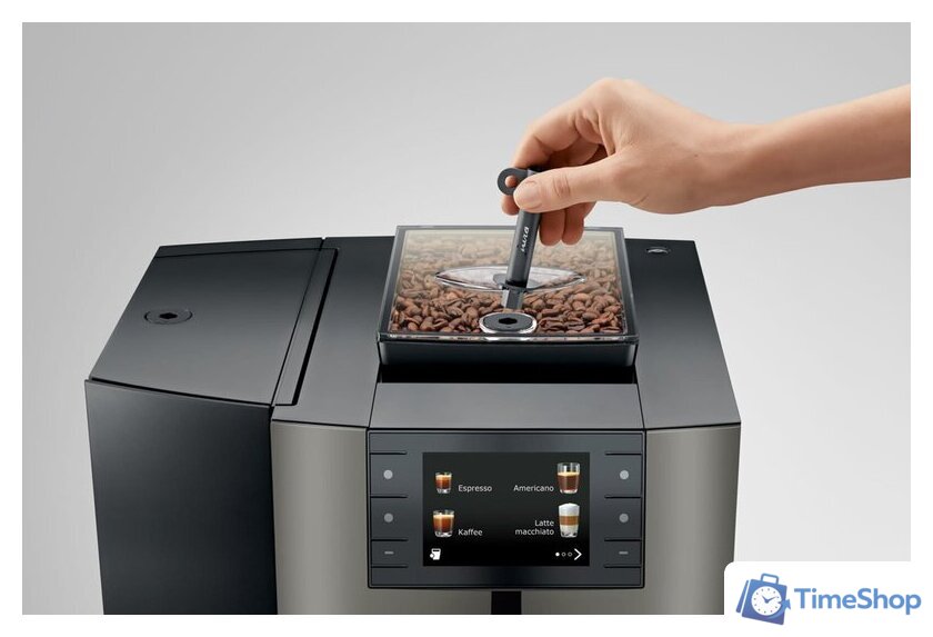 Кофемашина JURA X10c Dark Inox EA 15624 (темная сталь) - Изображение №9 — Интернет-магазин Time-Shop
