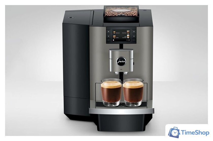 Кофемашина JURA X10c Dark Inox EA 15624 (темная сталь) - Изображение №10 — Интернет-магазин Time-Shop