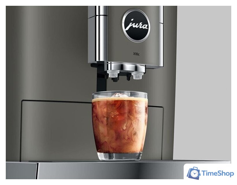 Кофемашина JURA X10c Dark Inox EA 15624 (темная сталь) - Изображение №8 — Интернет-магазин Time-Shop
